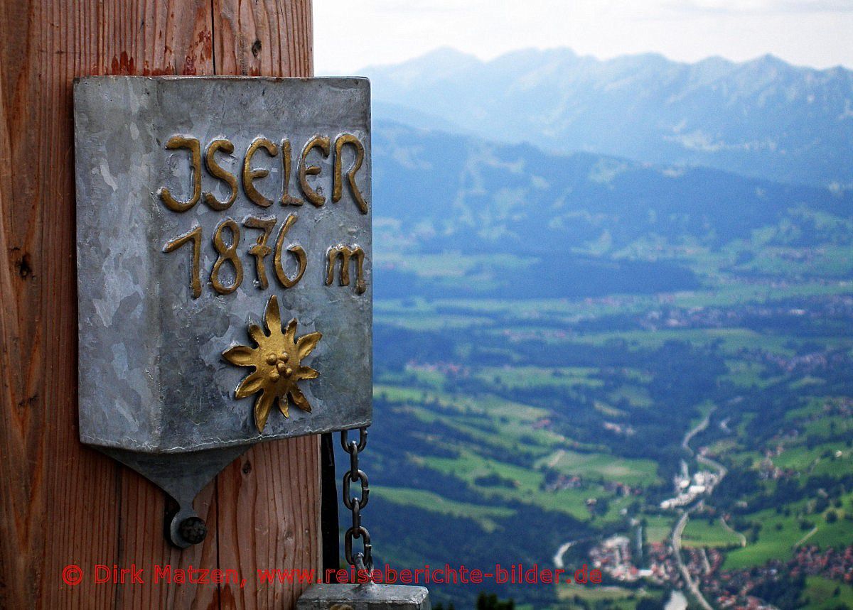 Oberallgu, Iseler Gipfelkreuz