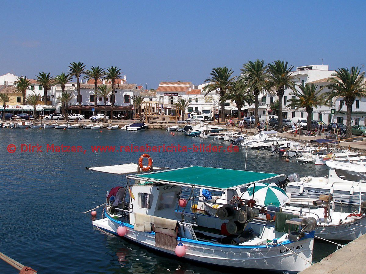 Menorca, Hafen Fornells