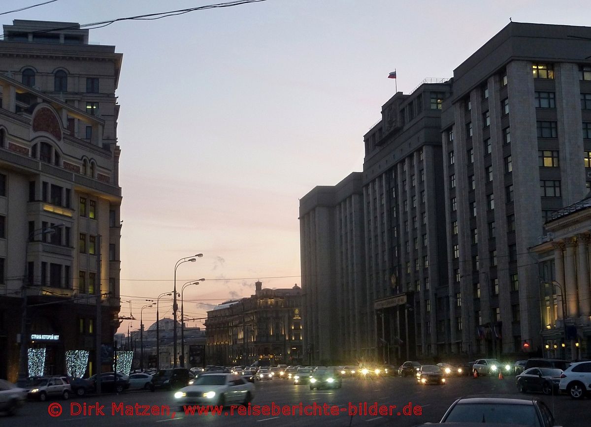 Moskau, Strassenzug Ochotny Rjad