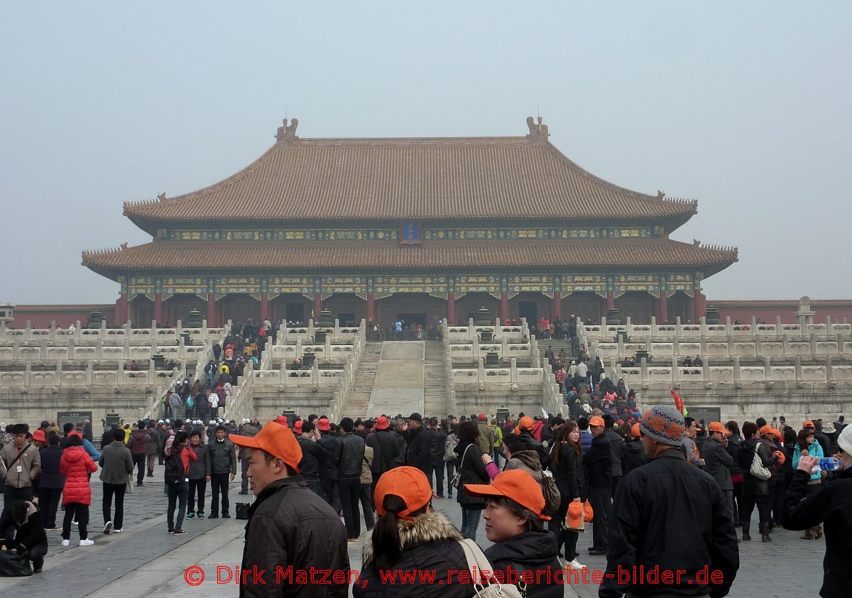Peking, Kaiserpalast, Halle der hchsten Harmonie