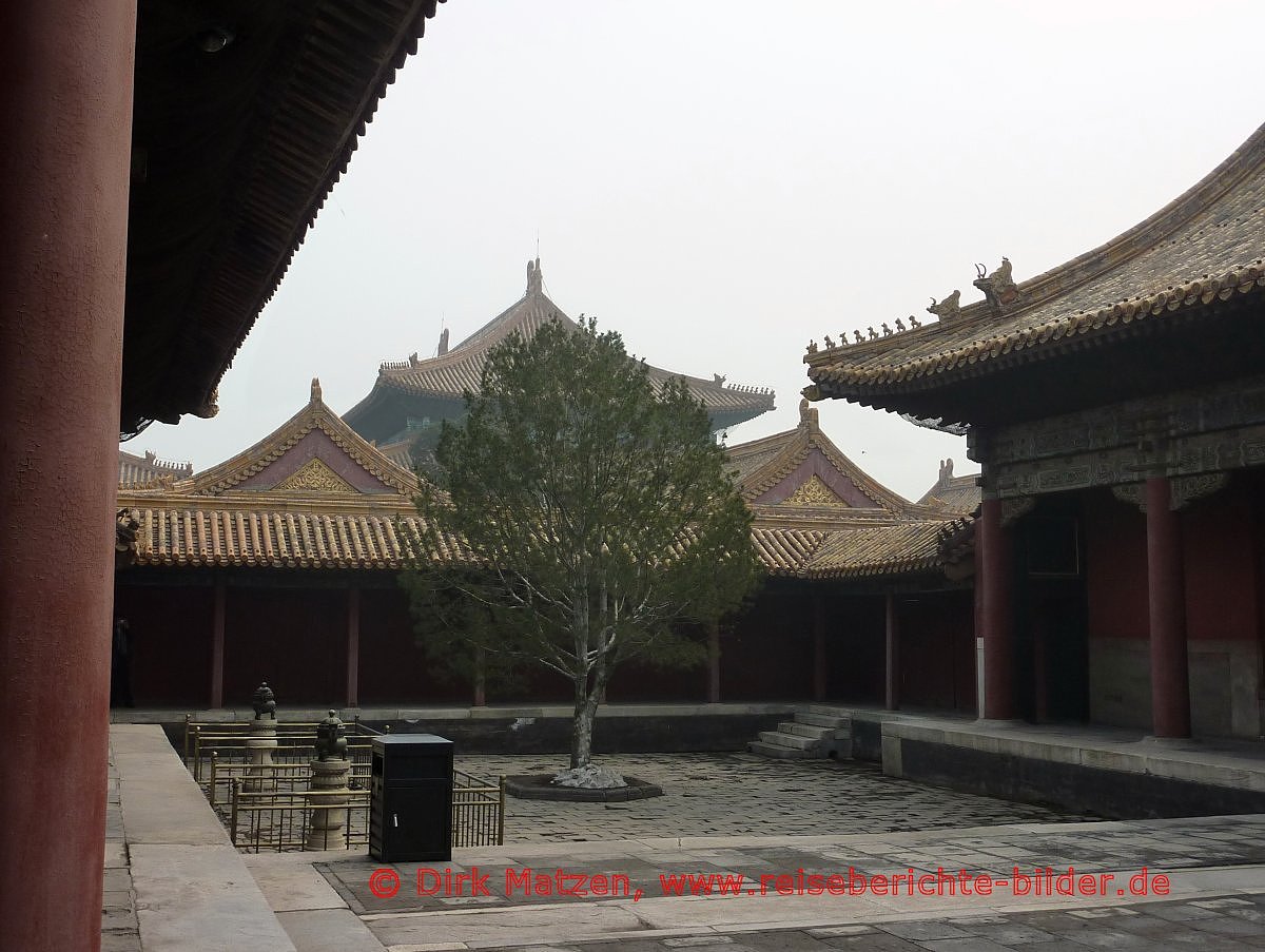 Peking, Kaiserpalast Innenhof