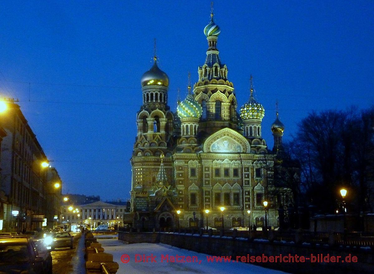 Sankt Petersburg, Kirche Erlser auf dem Blute
