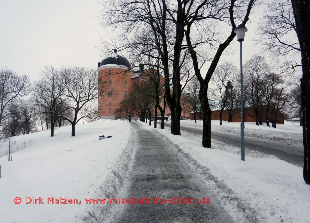 Uppsala, Weg zum Schloss