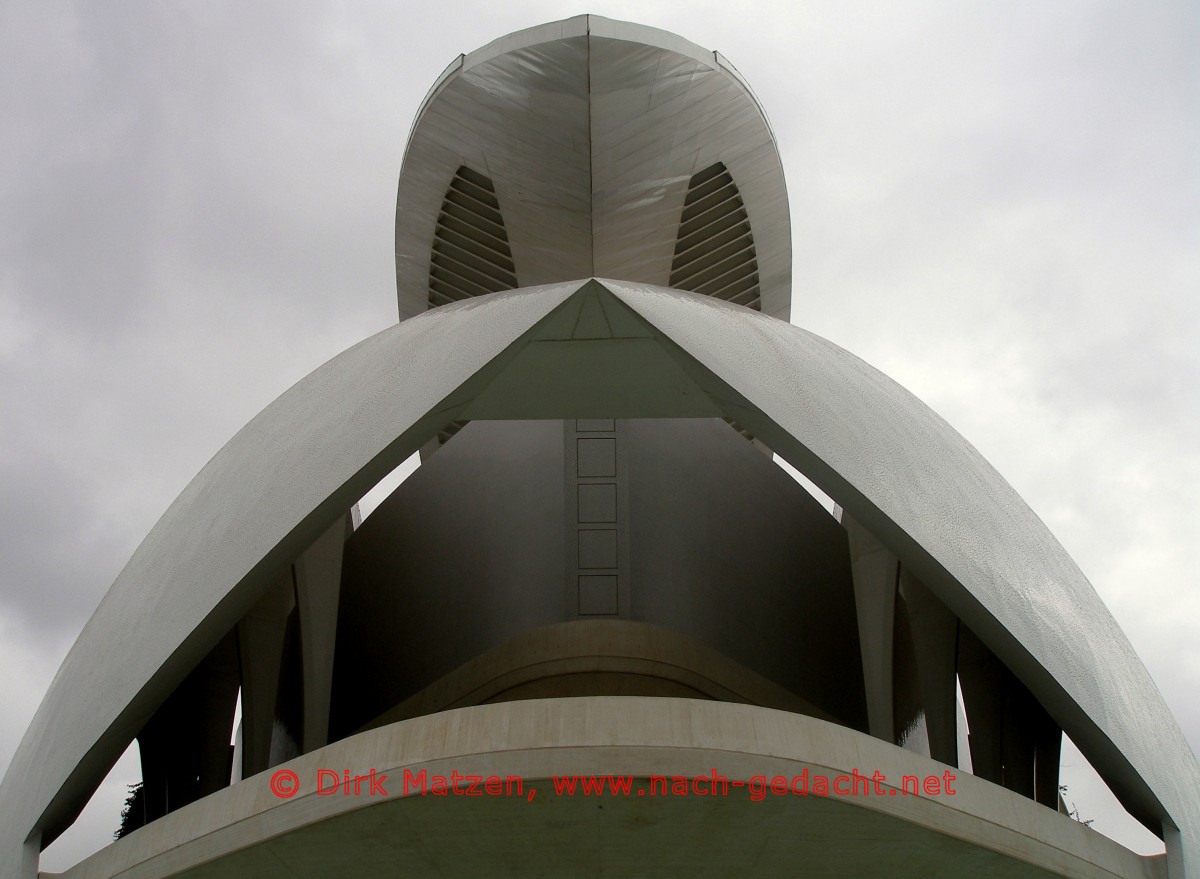 Valencia, Dachkonstruktion Oper