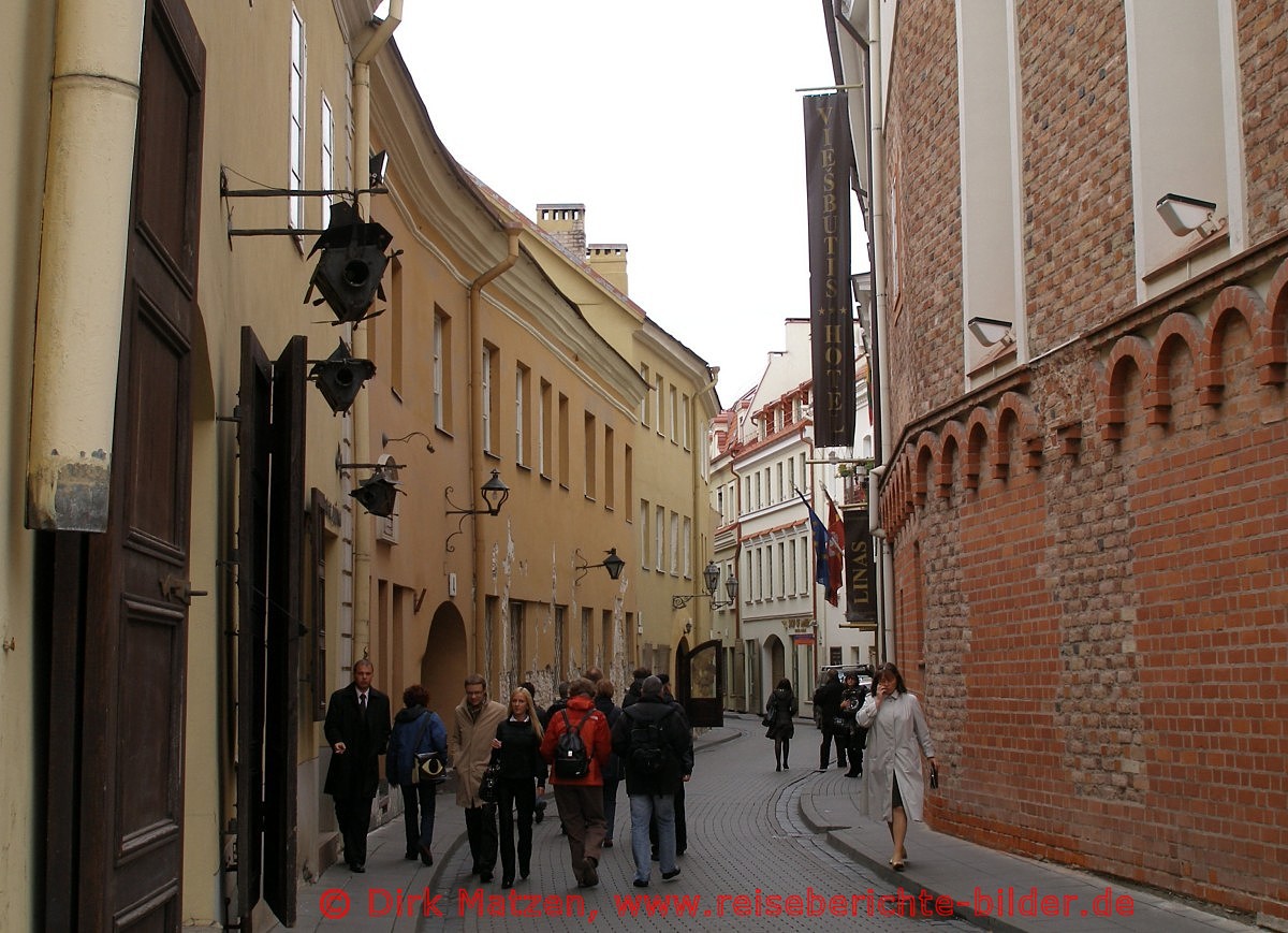 Vilnius (Wilna) - Stikliu gatve
