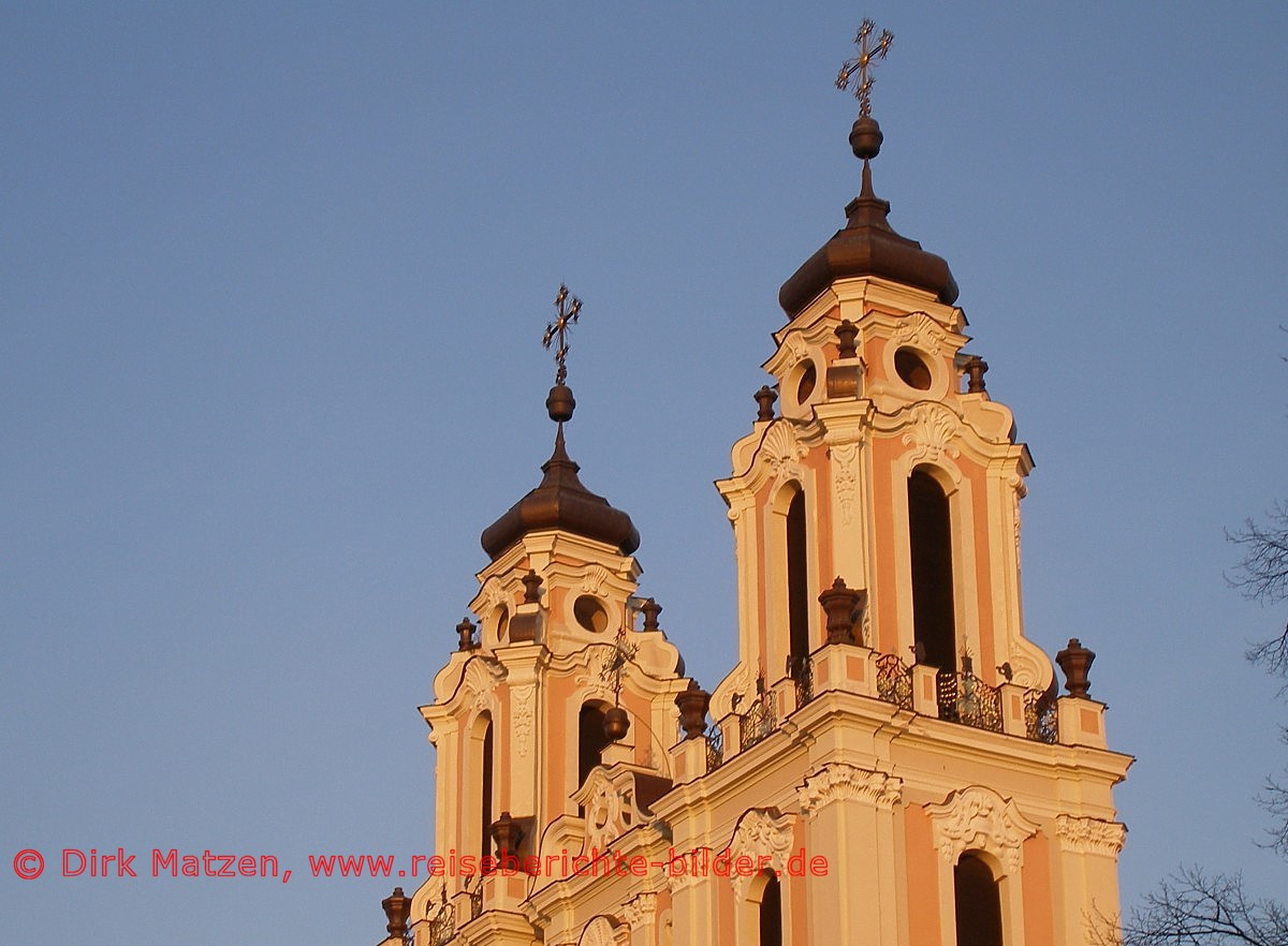 Vilnius (Wilna) - Katharinenkirche-Trme