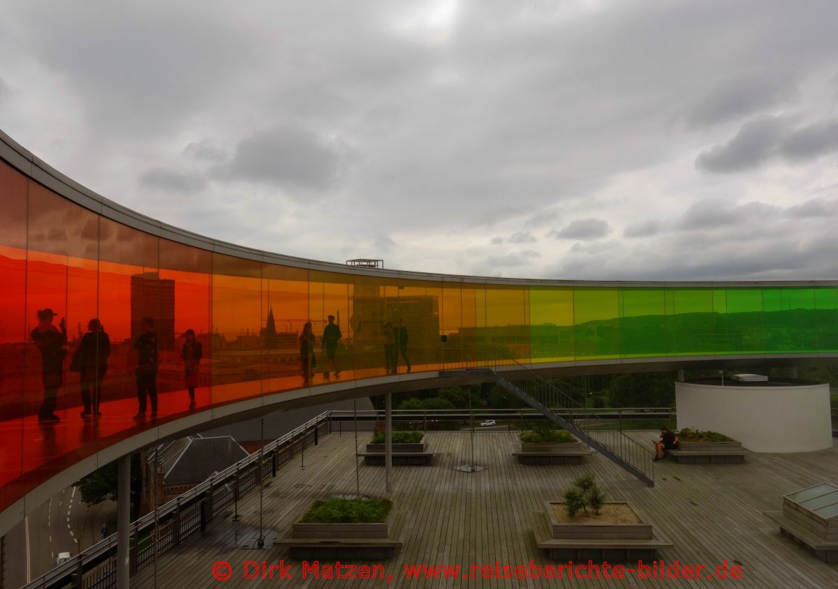 Aarhus, ARoS, Your Personal Rainbow von aussen