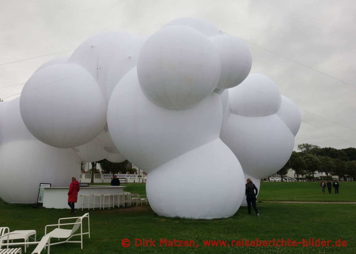 Aarhus, Skum-Pavillon an der Ostsee