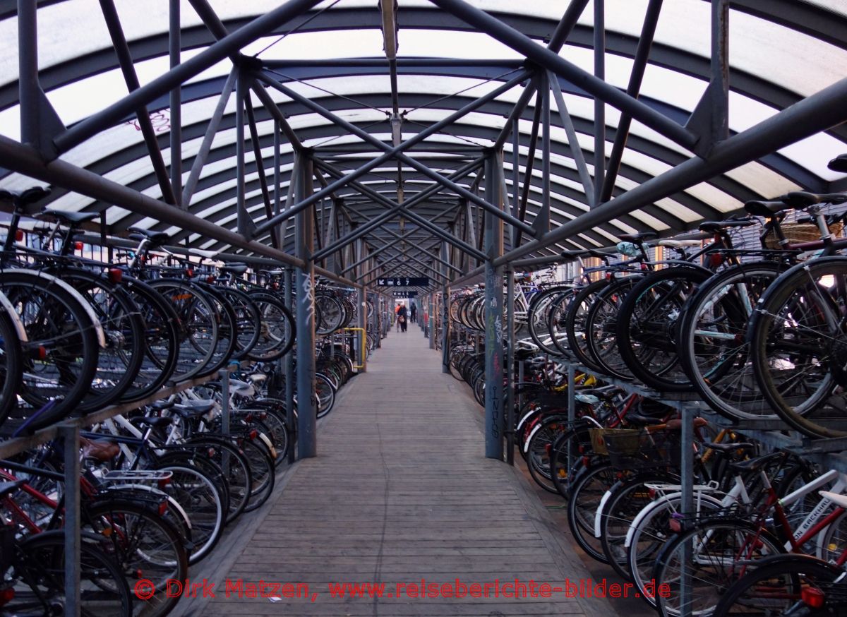 Aarhus, Fahrrad-Parkplatz