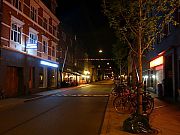 Aarhus, frederiksbjerg-jaegardsgade-nachts