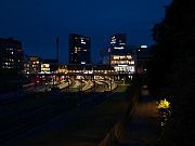 Aarhus, bahnhof-bahnsteige