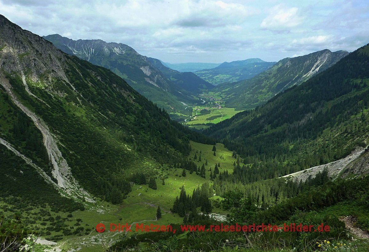 Oberallgu, Hintersteiner Tal-Blick