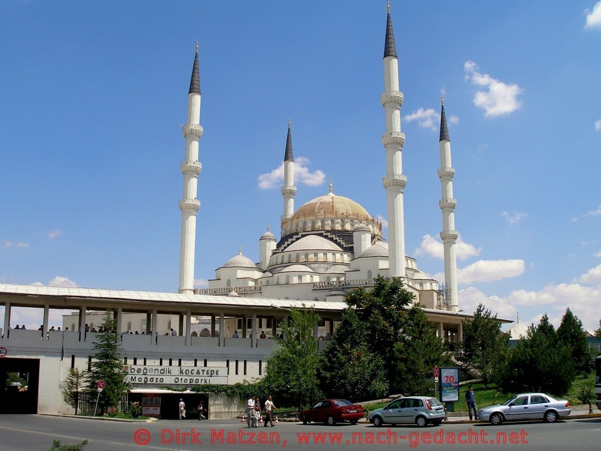 Ankara, große Moschee Kocatepe