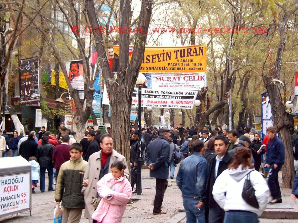 Ankara, Fugngerzone in Kızılay