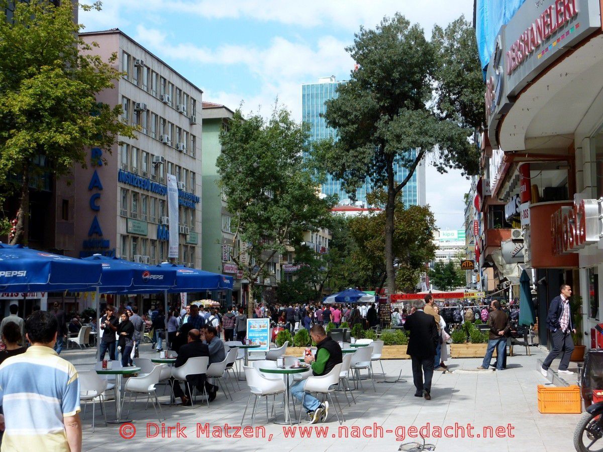 Ankara, Fußgängerzone 2010