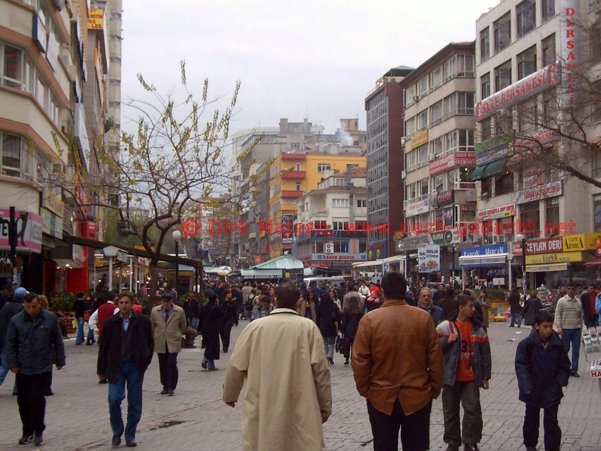 Ankara, Fußgängerzone in Kızılay