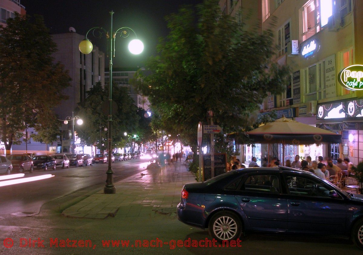 Ankara, Nacht Tunalı Hilmi Caddesi