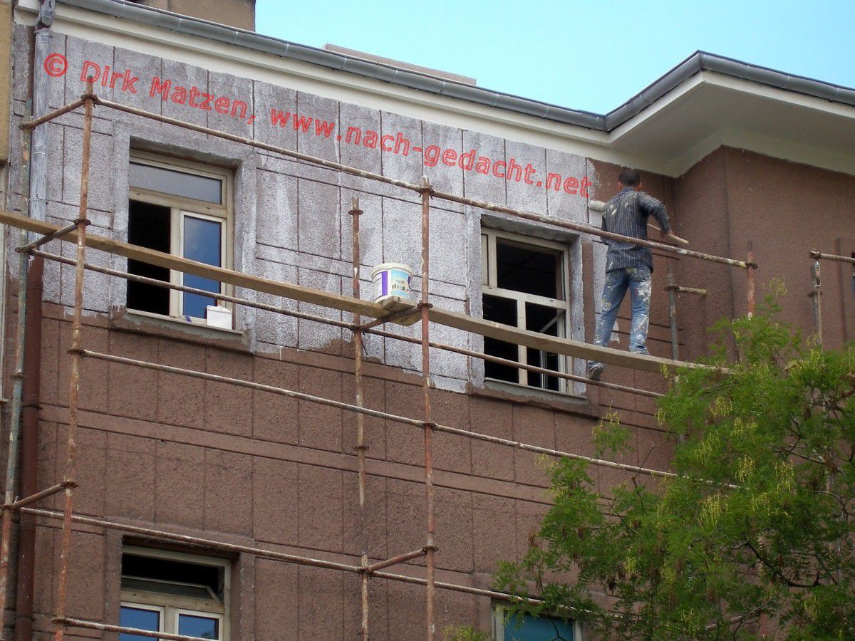 Ankara, Gefährliche Malerarbeiten