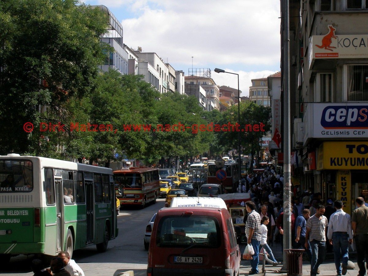 Ankara, Hauptverkehrsstraße in Ulus