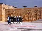 Ankara, anitkabir-wachwechsel
