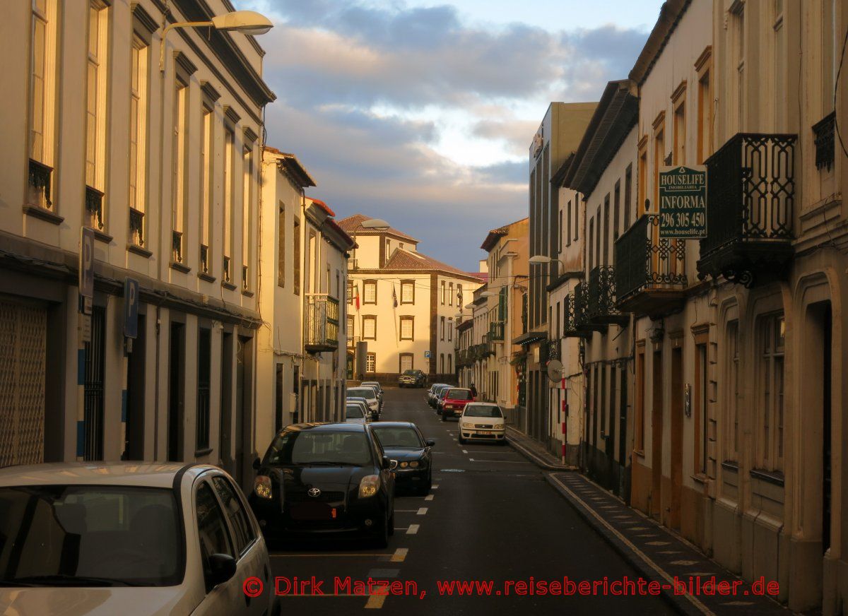 Ponta Delgada, Strasse Altstadt