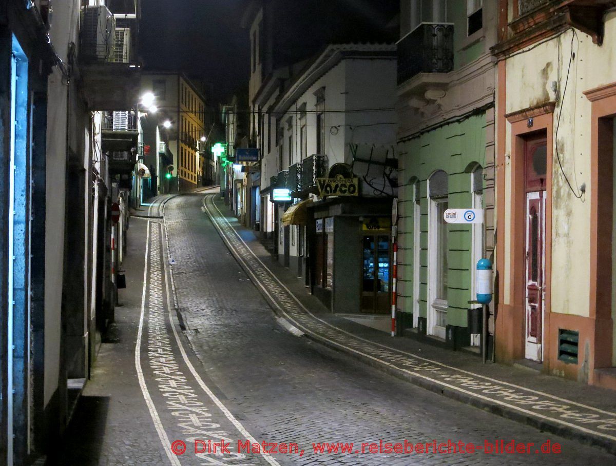 São Miguel, Ponta Delgada Einkaufsstrasse