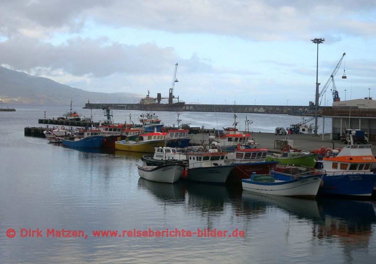 São Miguel, Ponta Delgada Fischerhafen