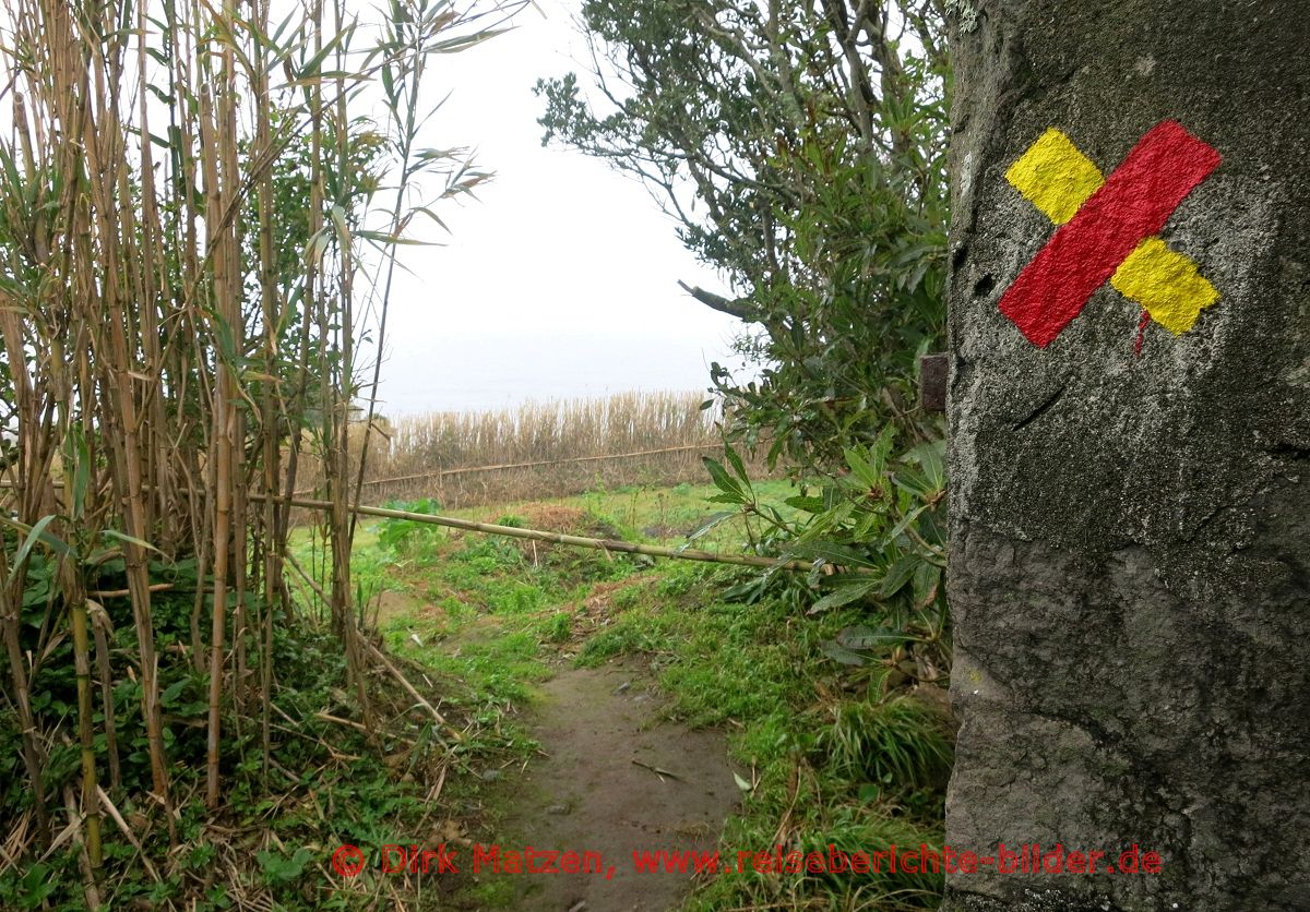 So Miguel, Azoren Wanderweg: Kein Durchgang