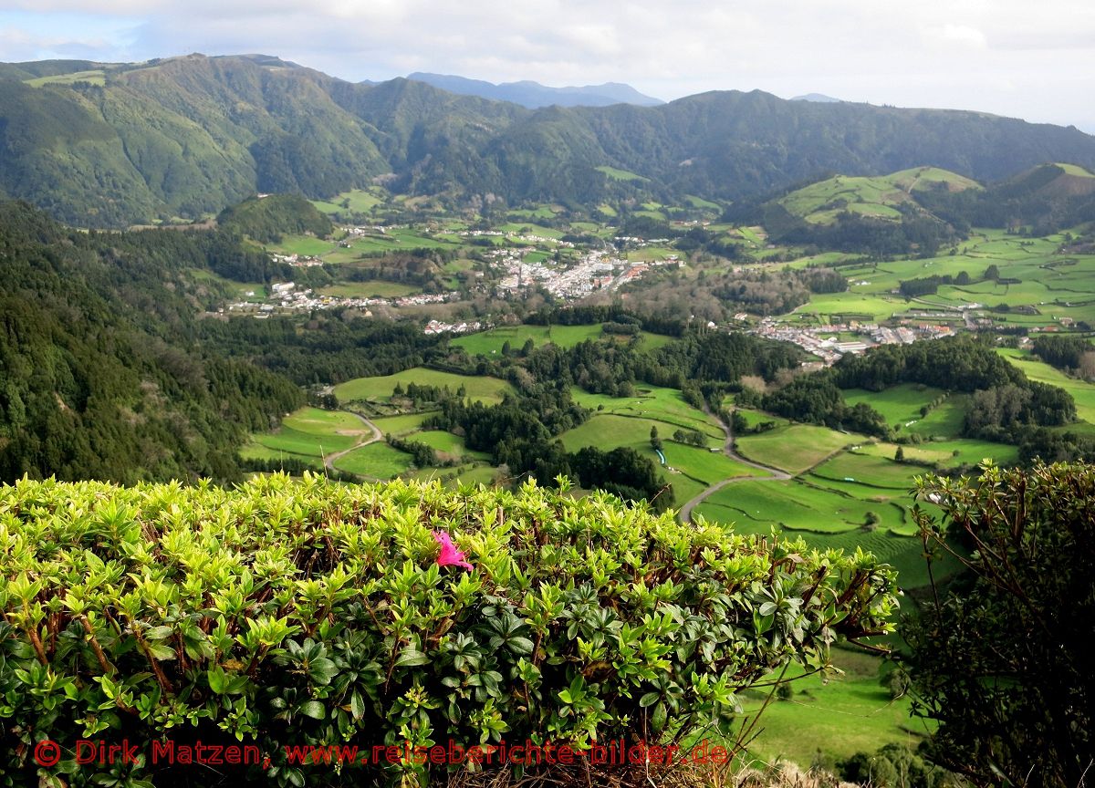 São Miguel, Blick vom Pico do Ferro