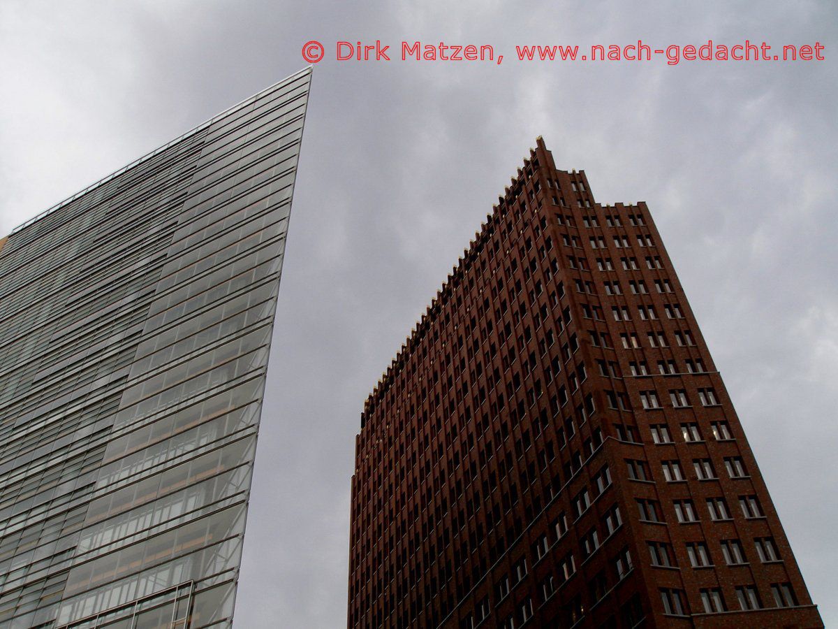 Berlin, Hochhuser am Potsdamer Platz