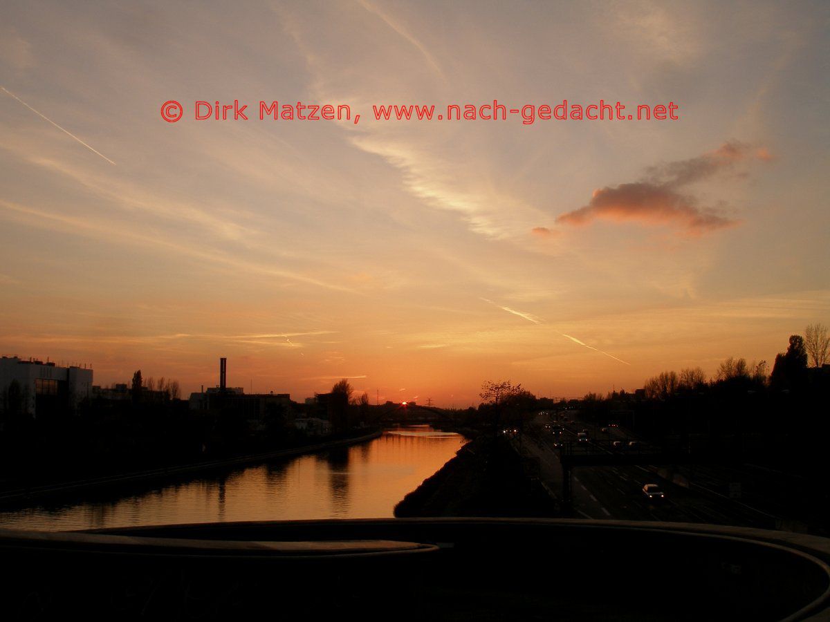 Berlin, Westhafenkanal in Charlottenburg