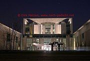 Berlin, kanzleramt-nacht