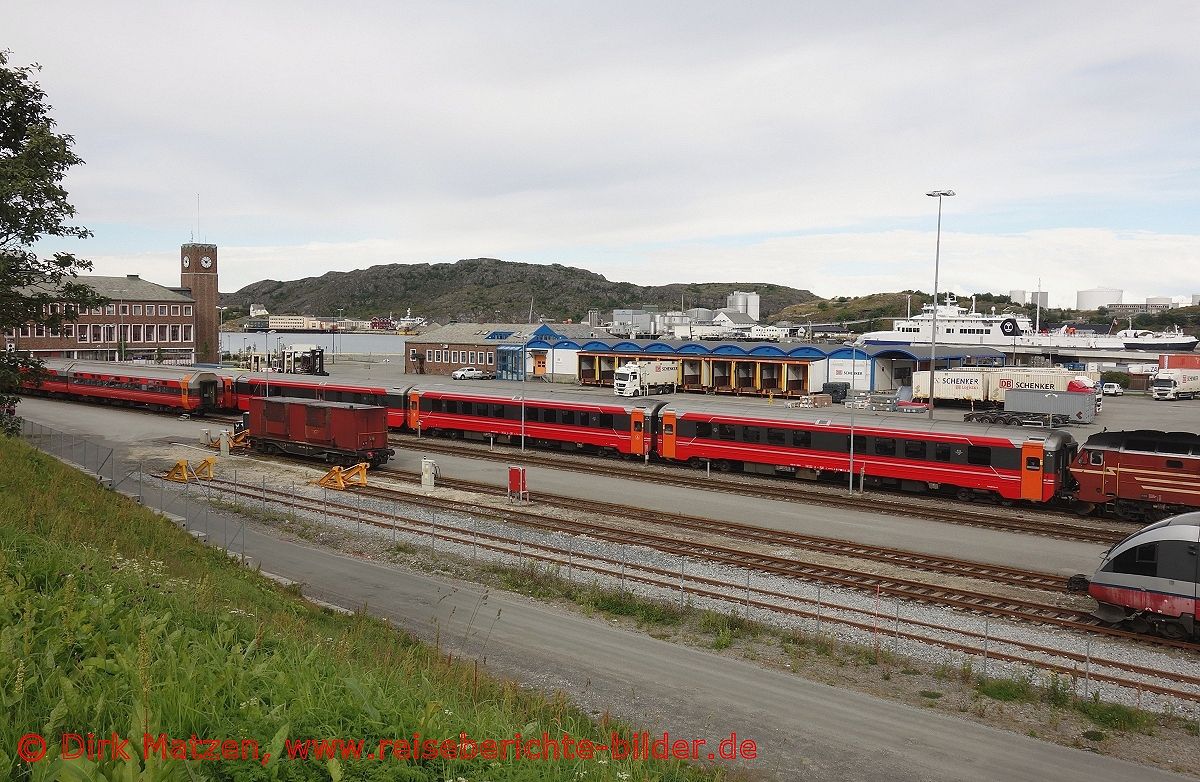 Bodø, Bahnhof, Bahngleise