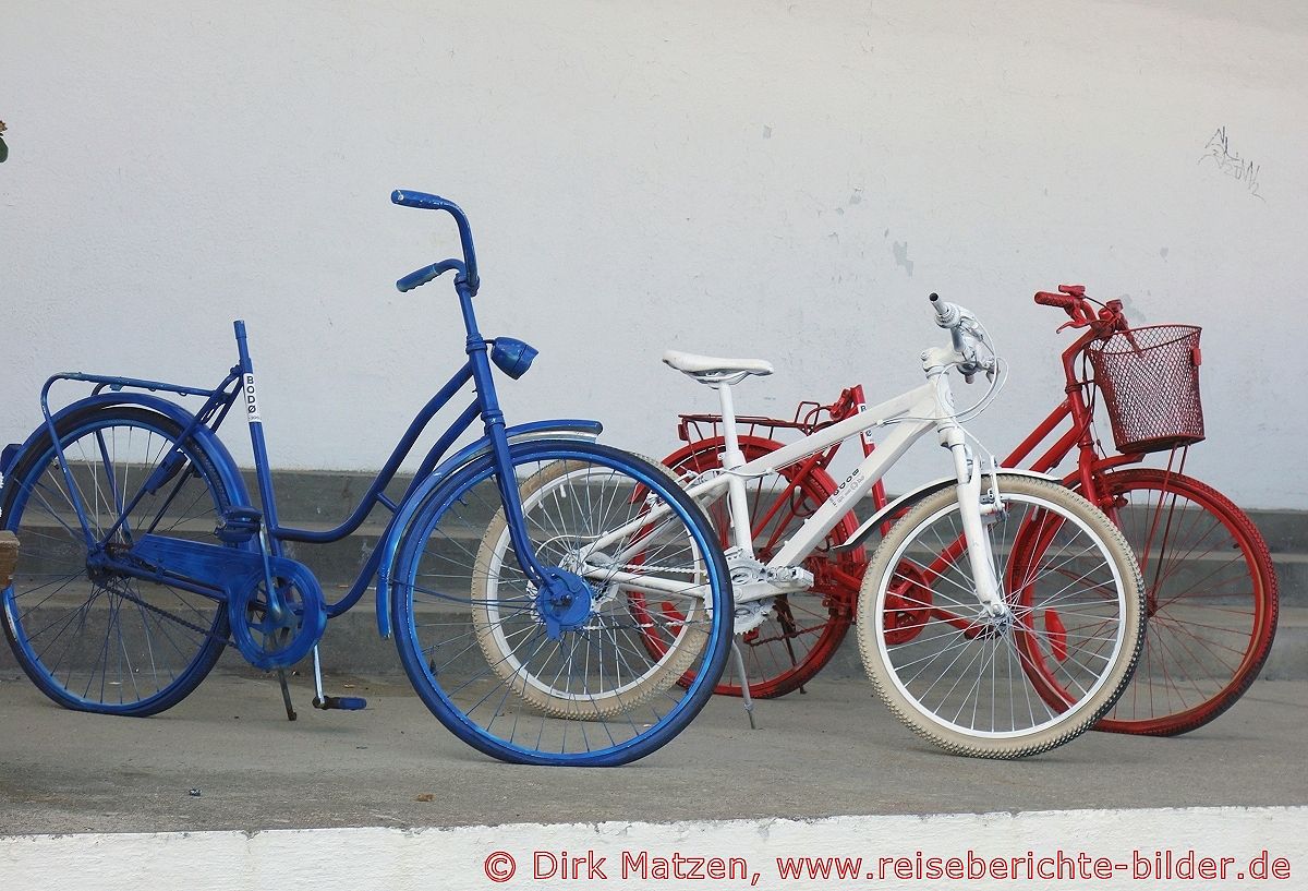 Bod, Fahrrder in Nationalfarben