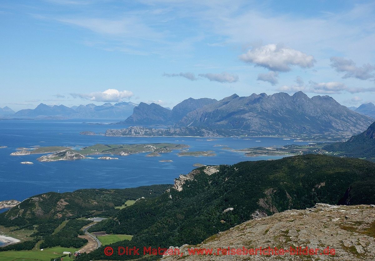 Bod, Aussicht Keiservarden, Kste Norden