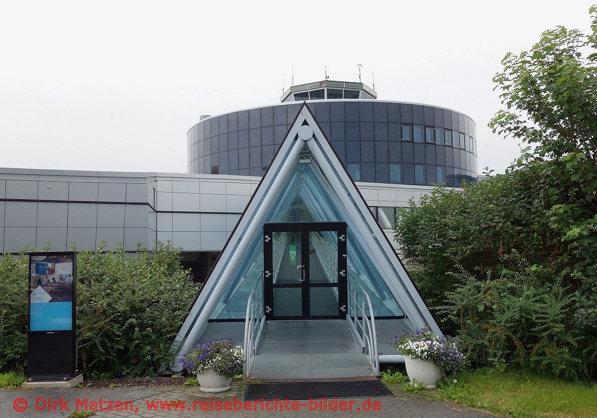 Bodø, Eingang Luftfahrtmuseum