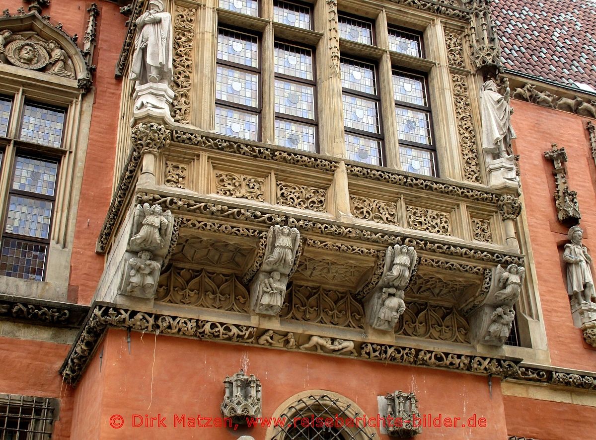 Breslau, Rathaus-Details