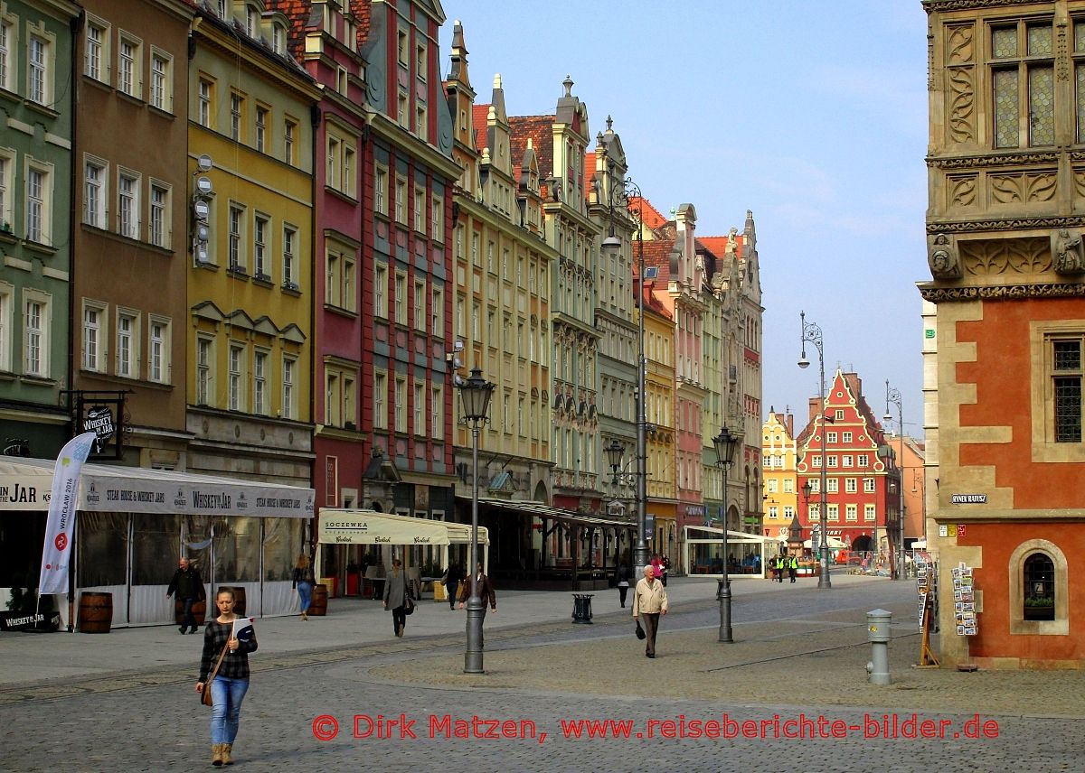 Breslau, Südseite Rynek