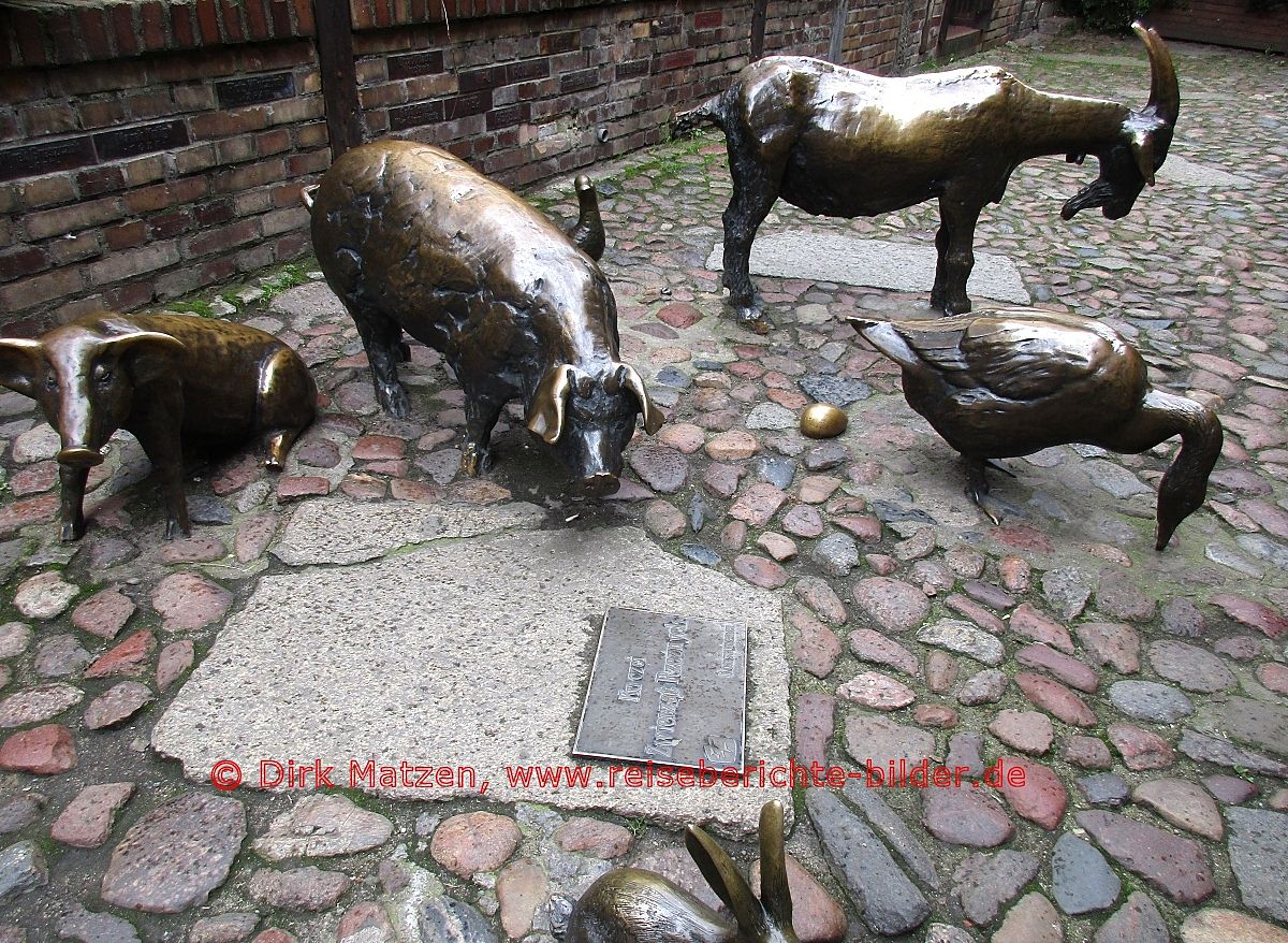 Breslau, Denkmal fr die geschlachteten Tiere