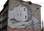 Breslau, bemalte-hauswand