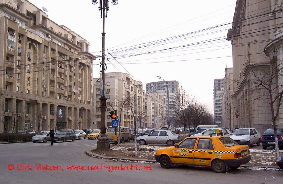 Bukarest, inisteriums- und Wohngegend