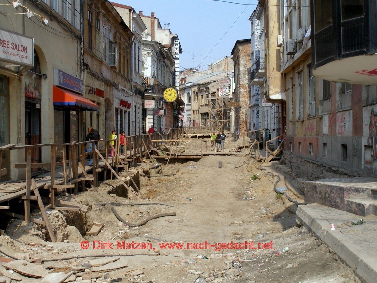 Bukarest, Altstadt Sanierung