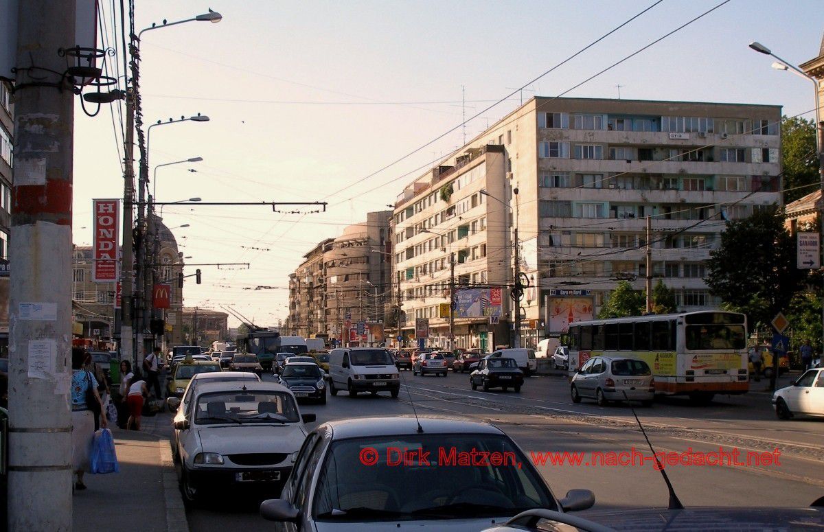 Bukarest, Bahnhofsgegend