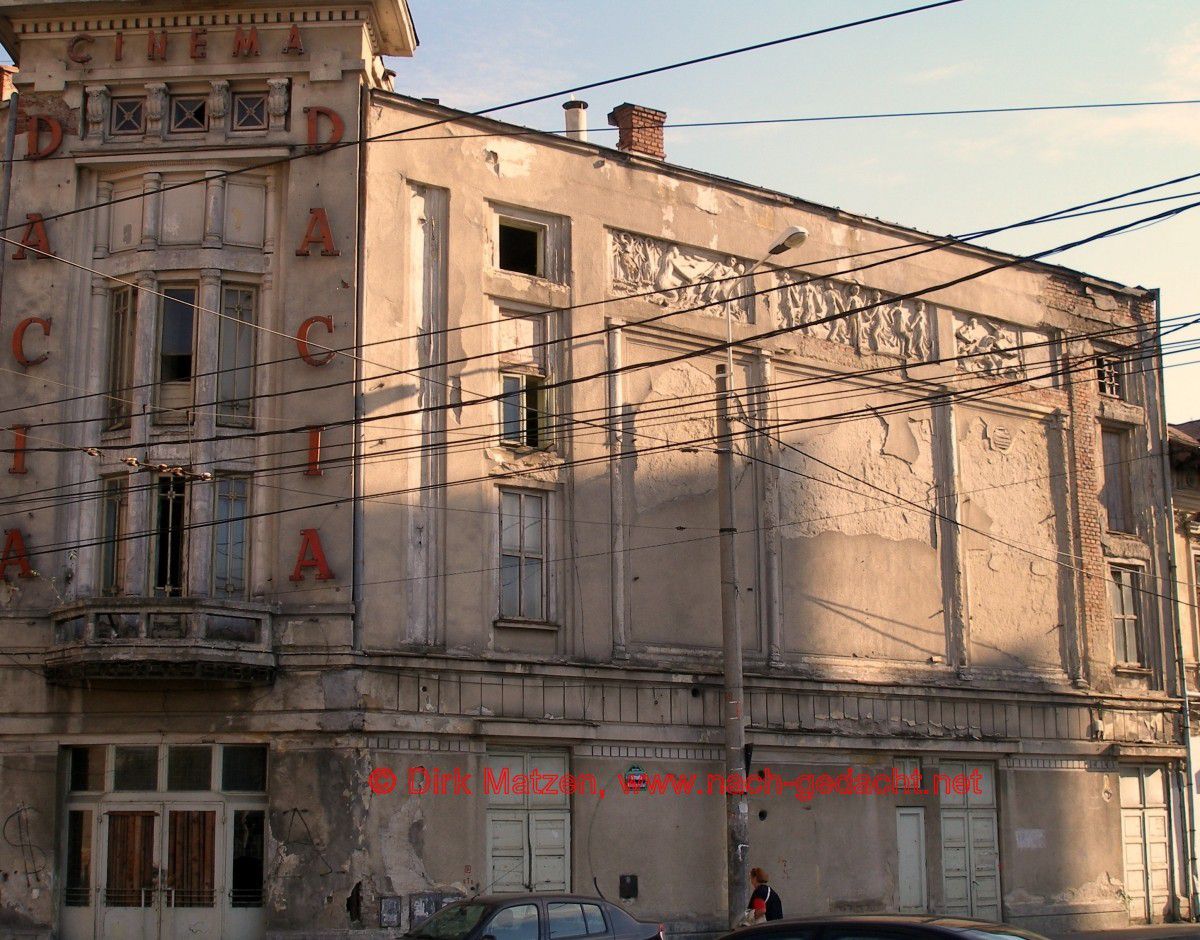 Bukarest, Ruine des Cinema Dacia