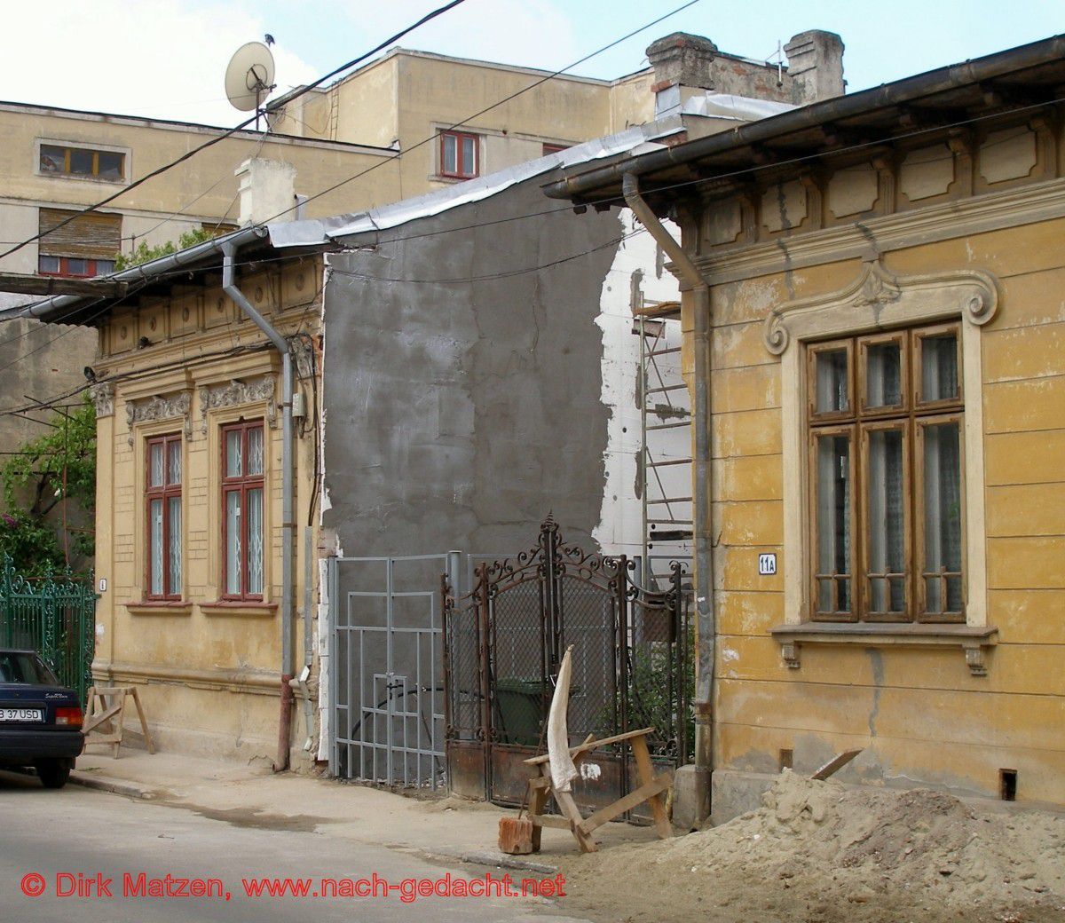 Bukarest, Kleine Wohnhäuser