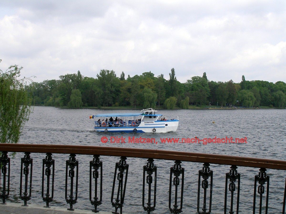 Bukarest, Boot auf dem Lacul Herastrau