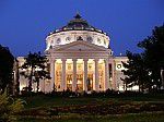 Bukarest athenaeum abends