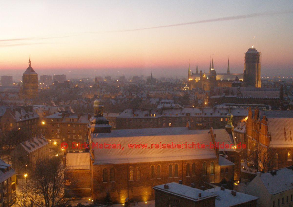 Gdansk (Danzig), Morgendämmerung