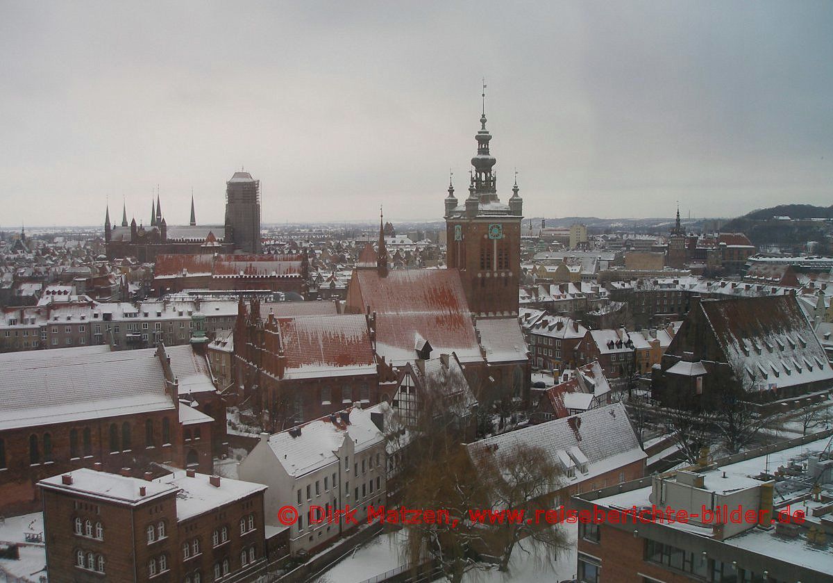 Gdansk (Danzig), Blick auf die Stadt