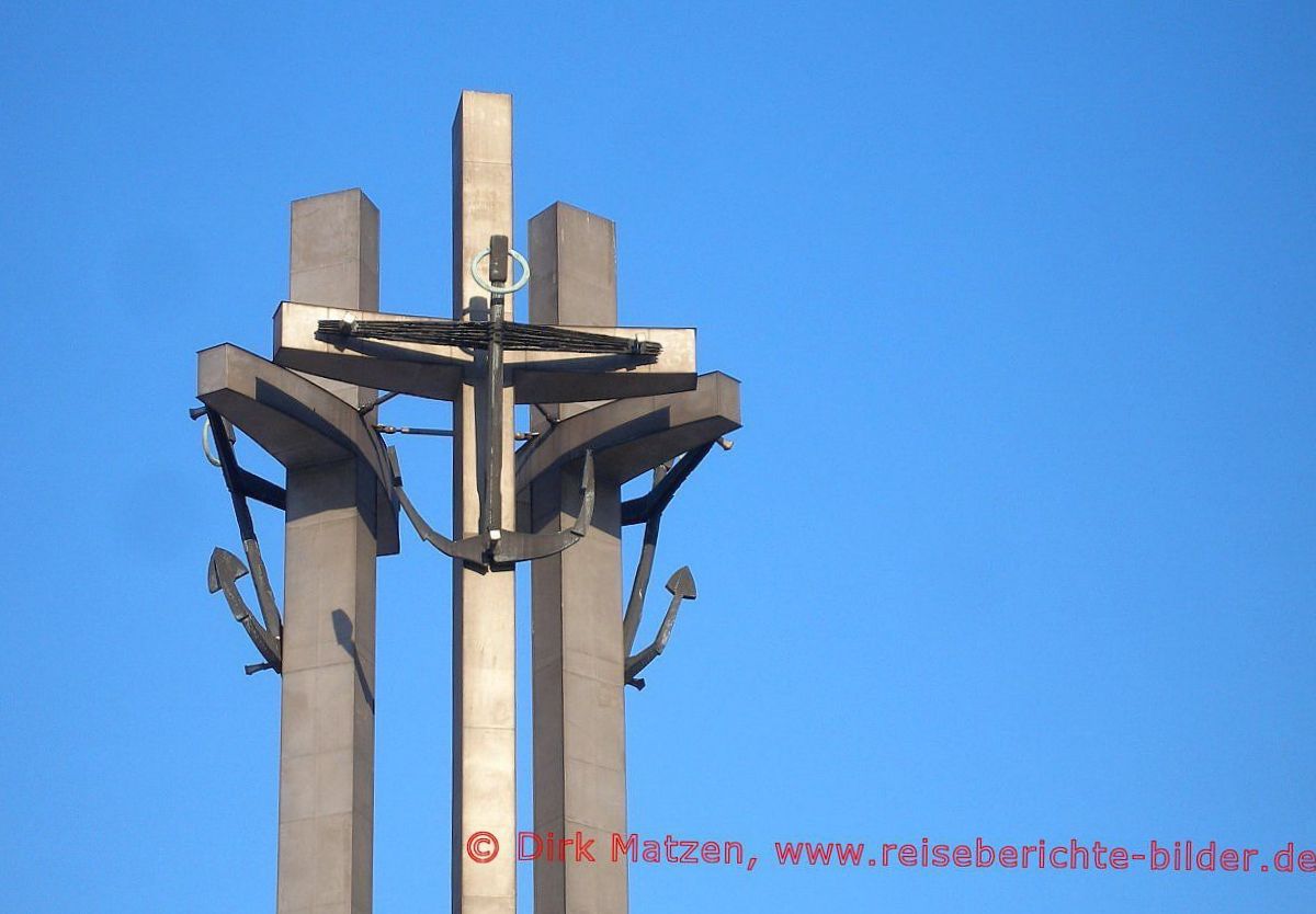 Gdansk (Danzig), Denkmal der Werftarbeiter